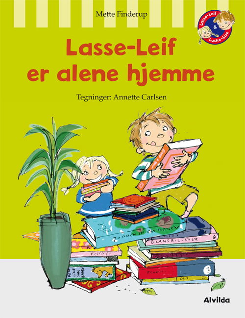 Cover for Mette Finderup · Lasse-Leif: Lasse-Leif er alene hjemme (Indbundet Bog) [1. udgave] [Indbundet] (2011)