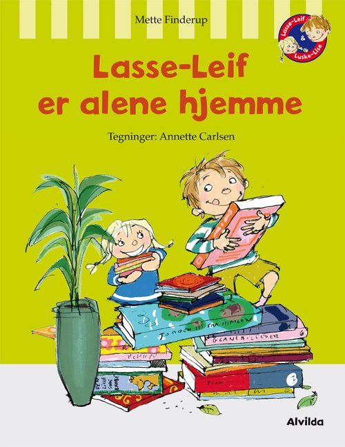 Cover for Mette Finderup · Lasse-Leif: Lasse-Leif er alene hjemme (Bound Book) [1º edição] [Indbundet] (2011)