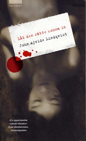 Cover for John Ajvide Lindqvist · Låt den rätte komma in (Paperback Book) (2004)