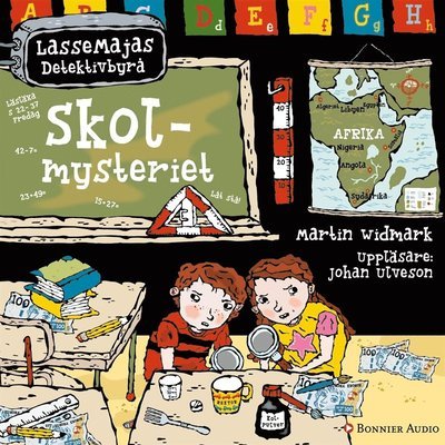 Cover for Martin Widmark · Lassemajas detektivbyrå: Skolmysteriet (Hörbuch (MP3)) (2018)