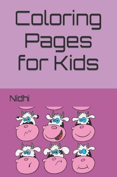 Cover for Nidhi · Coloring Pages for Kids (Pocketbok) (2022)