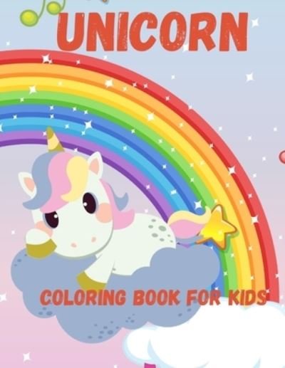 Cover for D B · Unicorn Coloring Book for Kids (Paperback Bog) (2020)