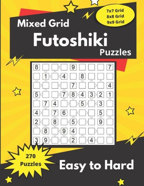 Cover for Somatomint · Mixed Grid Futoshiki Puzzles (Paperback Book) (2020)