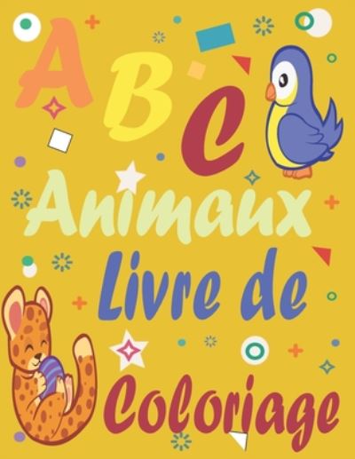 Cover for Abc Coloriage · ABC animaux livre de coloriage (Paperback Book) (2020)