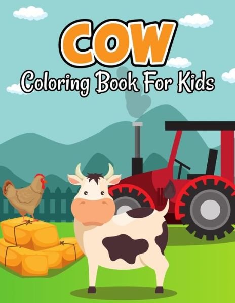 Cover for Pixelart Studio · Cow Coloring Book for Kids (Paperback Book) (2021)