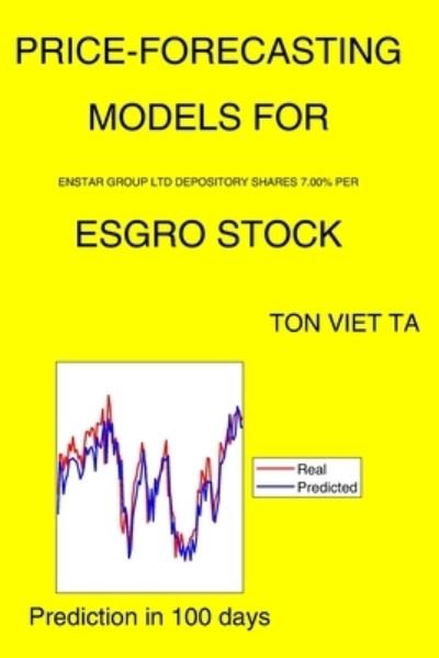 Cover for Ton Viet Ta · Price-Forecasting Models for Enstar Group Ltd Depository Shares 7.00% Per ESGRO Stock (Paperback Book) (2021)