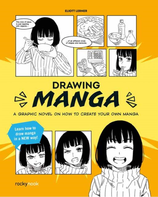 Elliot Lerner · Drawing Manga: A Graphic Novel Guide on How To Create Your Own Manga (Paperback Book) (2024)