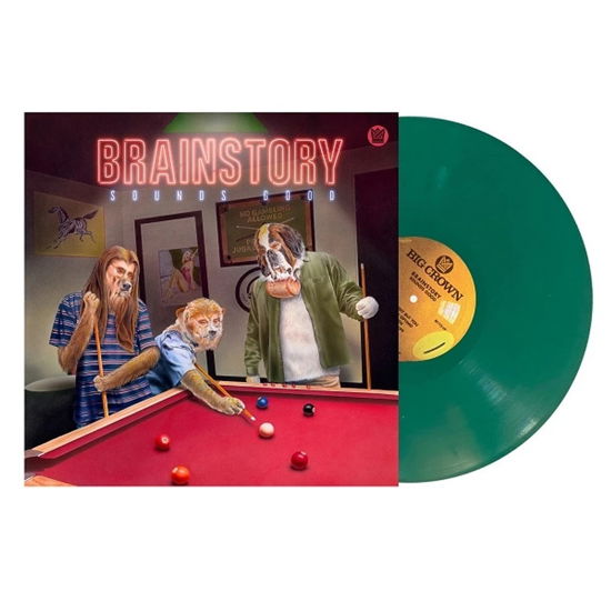 Cover for Brainstory · Sounds Good (Limited Indie Exclusive Green Felt) (LP) [Limited edition] (2024)