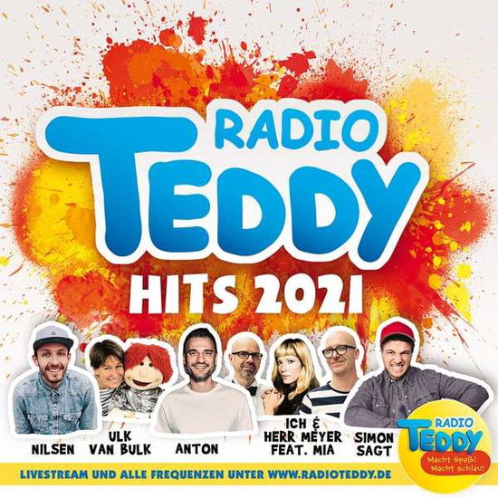 Cover for Radio Teddy Hits 2021 (CD) (2021)