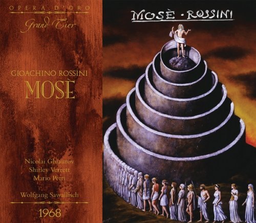 Cover for G. Rossini · Mose (rome 1968) (CD) (2009)