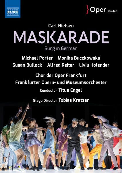 Cover for Alfred Reiter &amp; Titus Engel · Carl Nielsen: Maskarade (DVD) (2024)