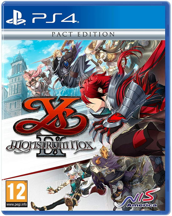 Cover for NIS America · Ys Ix: Monstrum Nox Pact Edition (PS4)