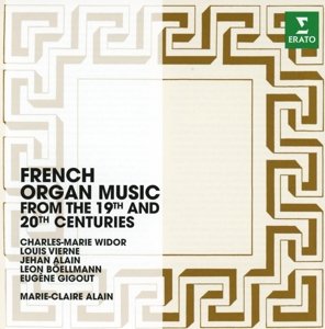 Cover for Alain Marie-claire · FRENCH ORGAN MUSIC FROM THE 19th AND 20th CENTURY (CD) (2016)