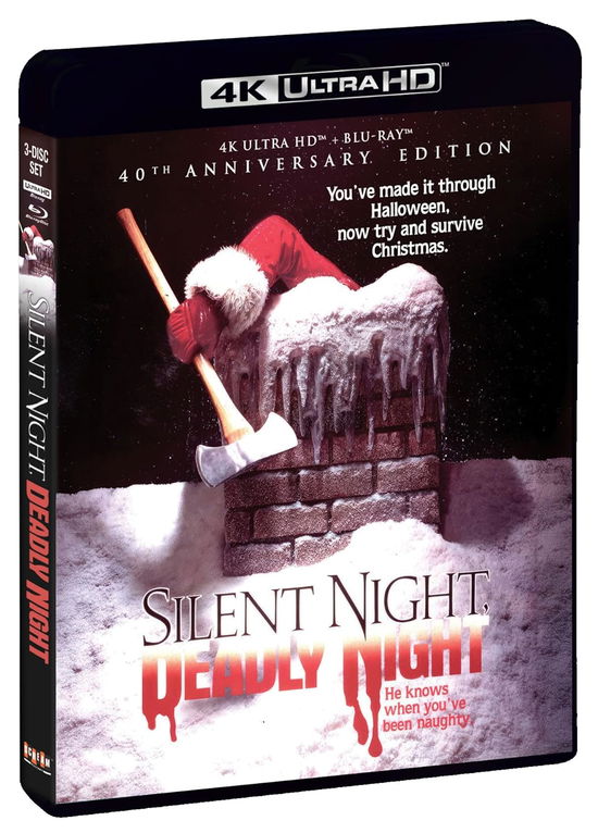 Cover for 4k Ultra Hd · Silent Night Deadly Night (40th Anniversary Edition) (4K Ultra HD/BD) (2024)