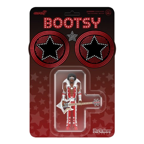Cover for Bootsy Collins · Bootsy Collins Red And White Reaction Figures (Figurine) (2023)