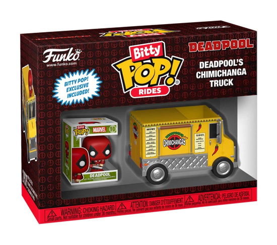 Cover for Bitty Pop Ride Marvel Deadpool · Bitty Pop Ride Marvel Deadpool with Chimichanga (Funko POP!) (2025)