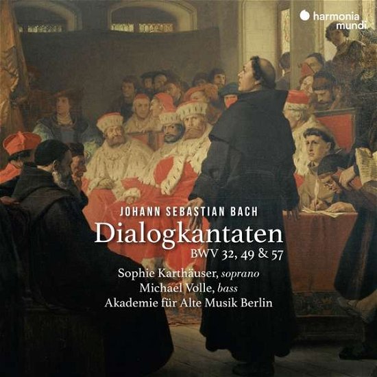 Cover for Akademie Fur Alte Musik Berlin · Bach: Dialogkantaten Bwv32 49 &amp; 57 (CD) (2018)