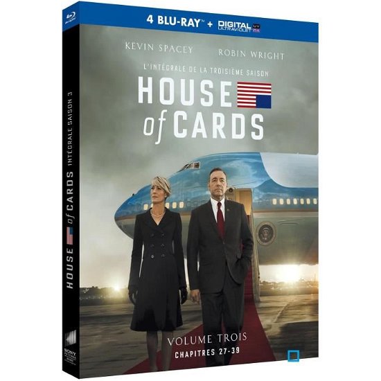 Cover for House of Cards · House of Cards - Saison 3 [Blu-ray + Copie digitale] (Blu-ray)