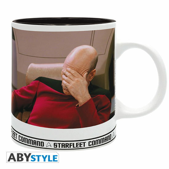 Star Trek - Mug - 320 Ml - Facepalm - Subli - With - Abystyle - Produtos -  - 3665361023258 - 1 de outubro de 2019