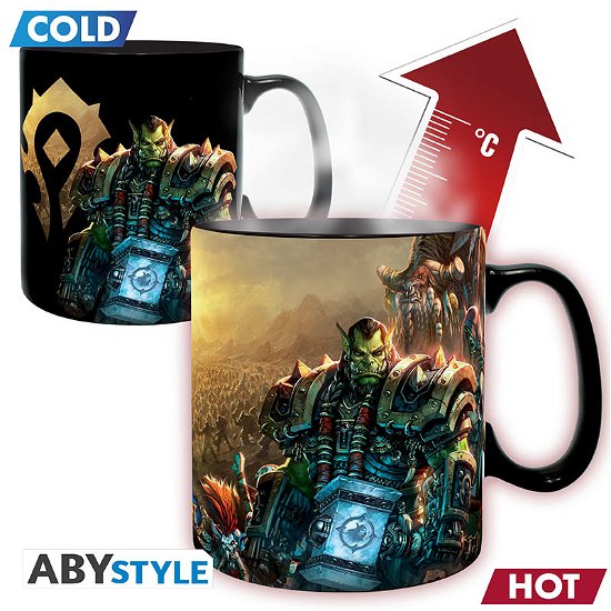 WORLD OF WARCRAFT - Mug Heat Change - 460 ml - Aze - World Of Warcraft - Merchandise - ABYstyle - 3665361065258 - 