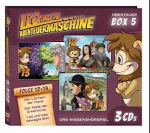 Cover for Leo Und Die Abenteuermaschine · 3er Cd-box:folge 12-14 (CD) (2022)