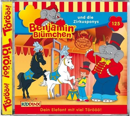 Cover for Benjamin Blümchen · Folge 125:..und Die Zirkusponys (Kassette) (2014)