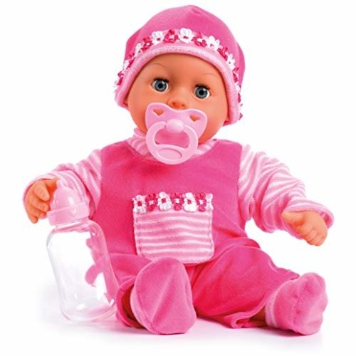 First Words Baby Bayer: 38 cm roze (93825AA) - Bayer - Merchandise - Bayer Design - 4003336938258 - 