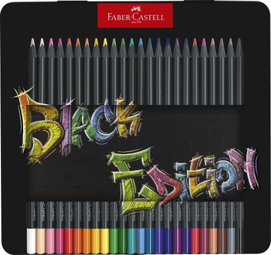 Buntstifte Black Ed.24er Metall.116425 - Faber - Annen - Faber-Castell - 4005401164258 - 
