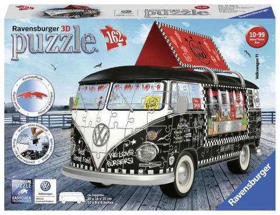 Cover for Puzzel · 3D - Volkswagen Bus Foodtruck (152St.) (Book) (2018)