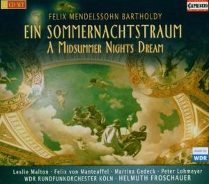 Ein Sommernachtstraum*s* - Malton / Gedeck / Lohmeyer / Wro / Fro - Musik - Capriccio - 4006408601258 - 15. september 2008