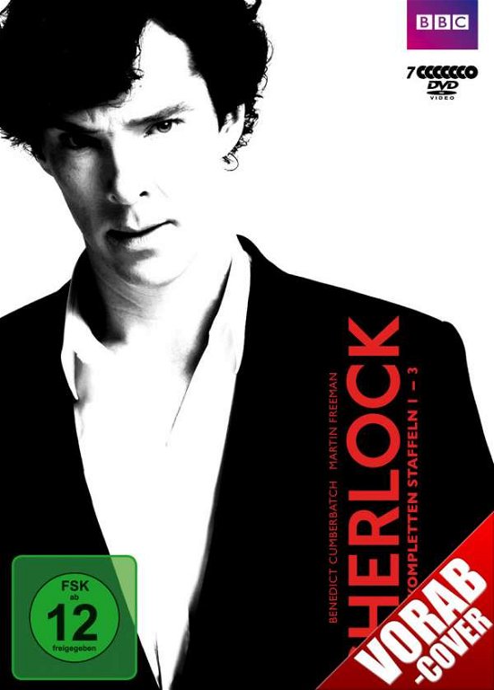 Cover for Cumberbatch,benedict / Freeman,martin · Sherlock.01-03, 7 DVD.7776425POY (Bog) (2019)