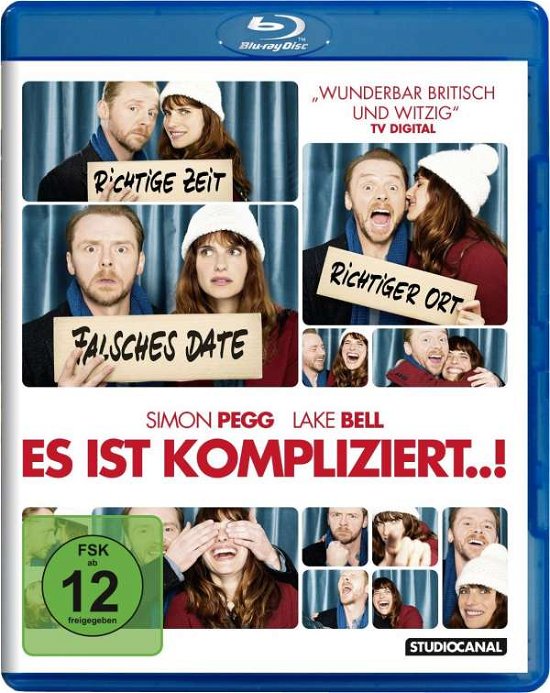 Cover for Pegg,simon / Bell,lake · Es Ist Kompliziert..! (Blu-ray) (2015)