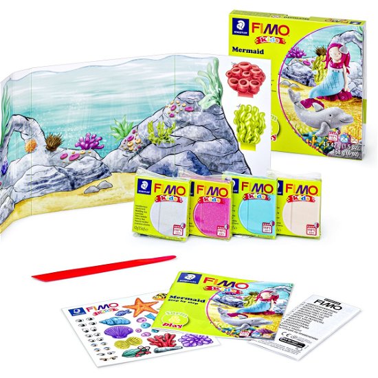 Kids Form & Play Set - Mermaid (8034 12 Lz) - Fimo - Koopwaar - Staedtler - 4007817806258 - 