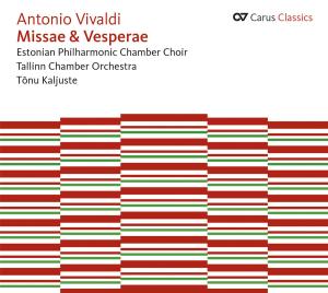 Cover for Vivaldi / Estonian Philharmonic Chamber Choir · Missae &amp; Vesperae (CD) (2012)