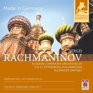 Cover for Rachmaninov / Academic So of the St. Petersburg · Symphony No. 2 / Rock Op. 7 (CD) (2016)