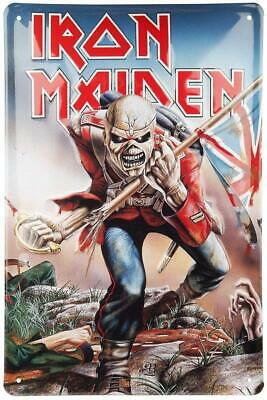 Cover for Iron Maiden · Iron Maiden Blechschild Trooper 20 x 30 cm (Toys) (2023)