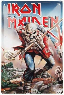 Cover for Iron Maiden · Iron Maiden Iron Maiden Metal Wall Sign (Väggpynt) (2023)