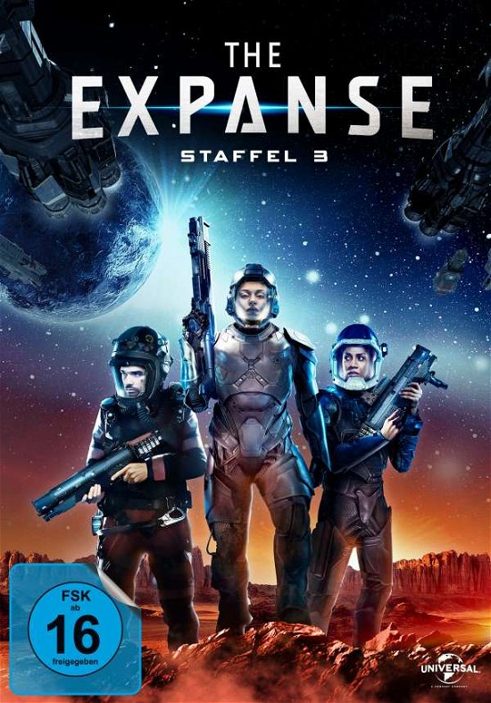 Cover for The Expanse-staffel 3 (DVD) (2019)