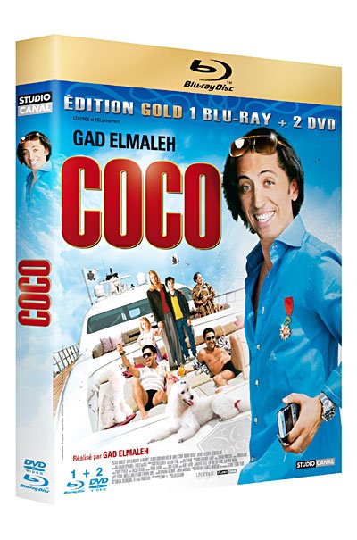 Cover for Coco · Edition Gold : Blu-Ray + 2 Dvd [Edizione: Francia] (Blu-ray)
