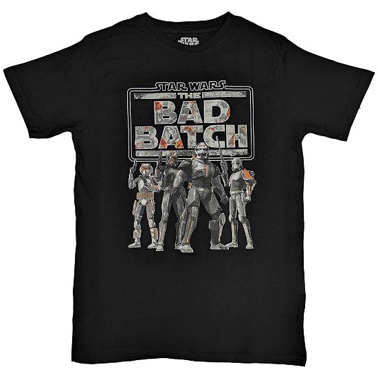 Star Wars Unisex T-Shirt: The Bad Batch - Star Wars - Produtos -  - 5056561098258 - 