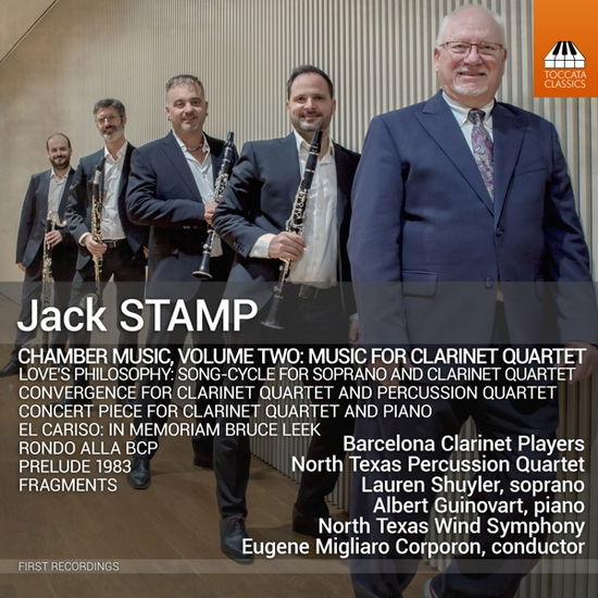 Cover for Barcelona Clarinet Players · Jack Stamp: Chamber Music, Vol. 2 (CD) (2024)