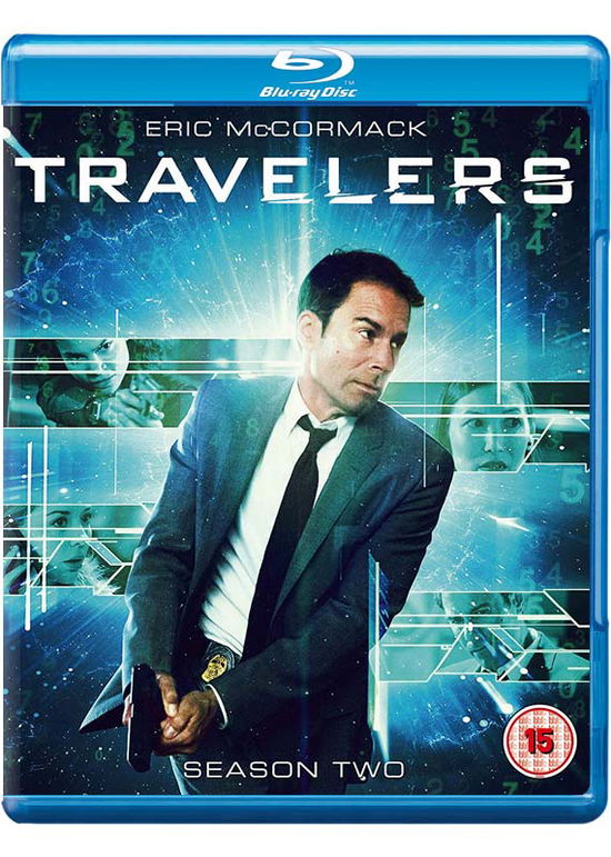 Cover for Travelers Season Two Bluray · Travelers Season 2 (Blu-ray) (2019)