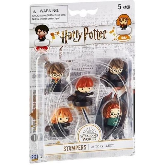 Harry Potter Stempel 5er-Pack Wizarding World 4 cm (Legetøj) (2024)