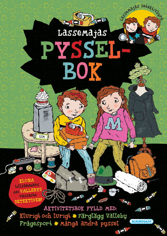 Cover for Pysselbok LasseMaja (Bog) (2023)