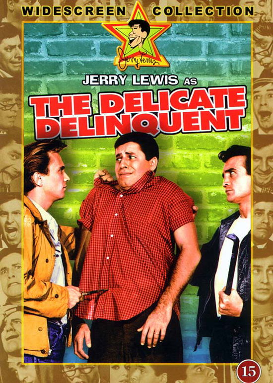 Cover for Delicate Delinquent · Jerry som strisser (1957) [DVD] (DVD) (2023)