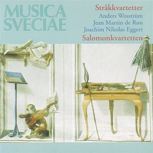 Cover for Eggert / Salomon Quartet · String Quartets (CD) (1992)