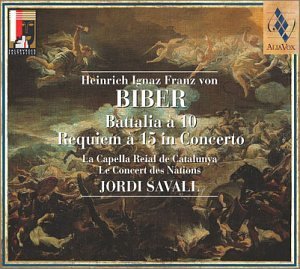 Cover for Biber / Savall / Capella Reial De Catulunya · Requiem a 15 in Concerto / Battalia a 10 (CD) (2002)