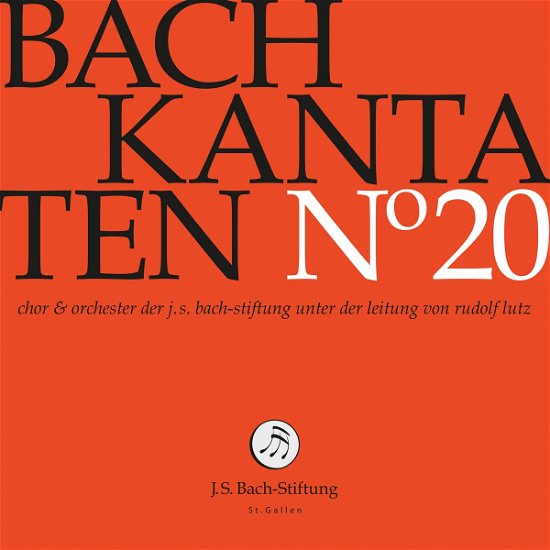 Cover for J.S. Bach-Stiftung / Lutz,Rudolf · Bach Kantaten No°20 (CD) (2017)