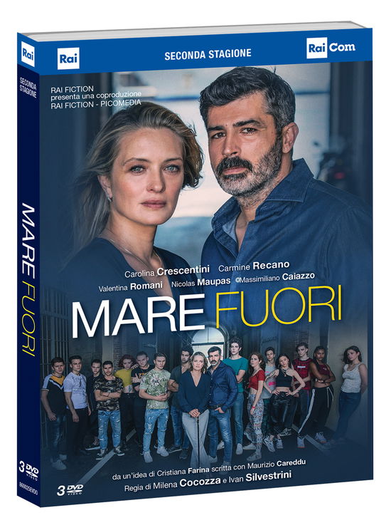 Mare Fuori - St.2 (Box 3 Dv) + New - Crescentini, Recano, Romani, Maupas, Caiazzo, Tem, Paolillo, De Ferrari - Movies - Raicom - 8031179000258 - May 3, 2023