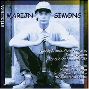 Cover for M. Simons · Violin Concerto 1/String (CD) (2014)